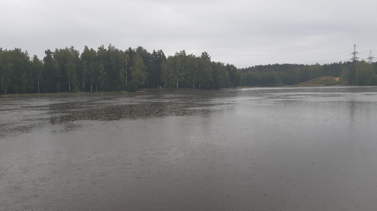 С погодой не повезло